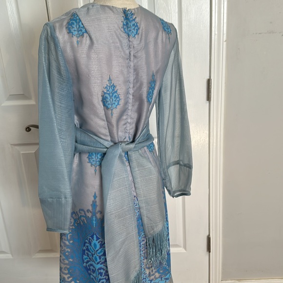 Excellent Condition Vintage Alfred Shaheen Painted Dress - Picture 11 of 17